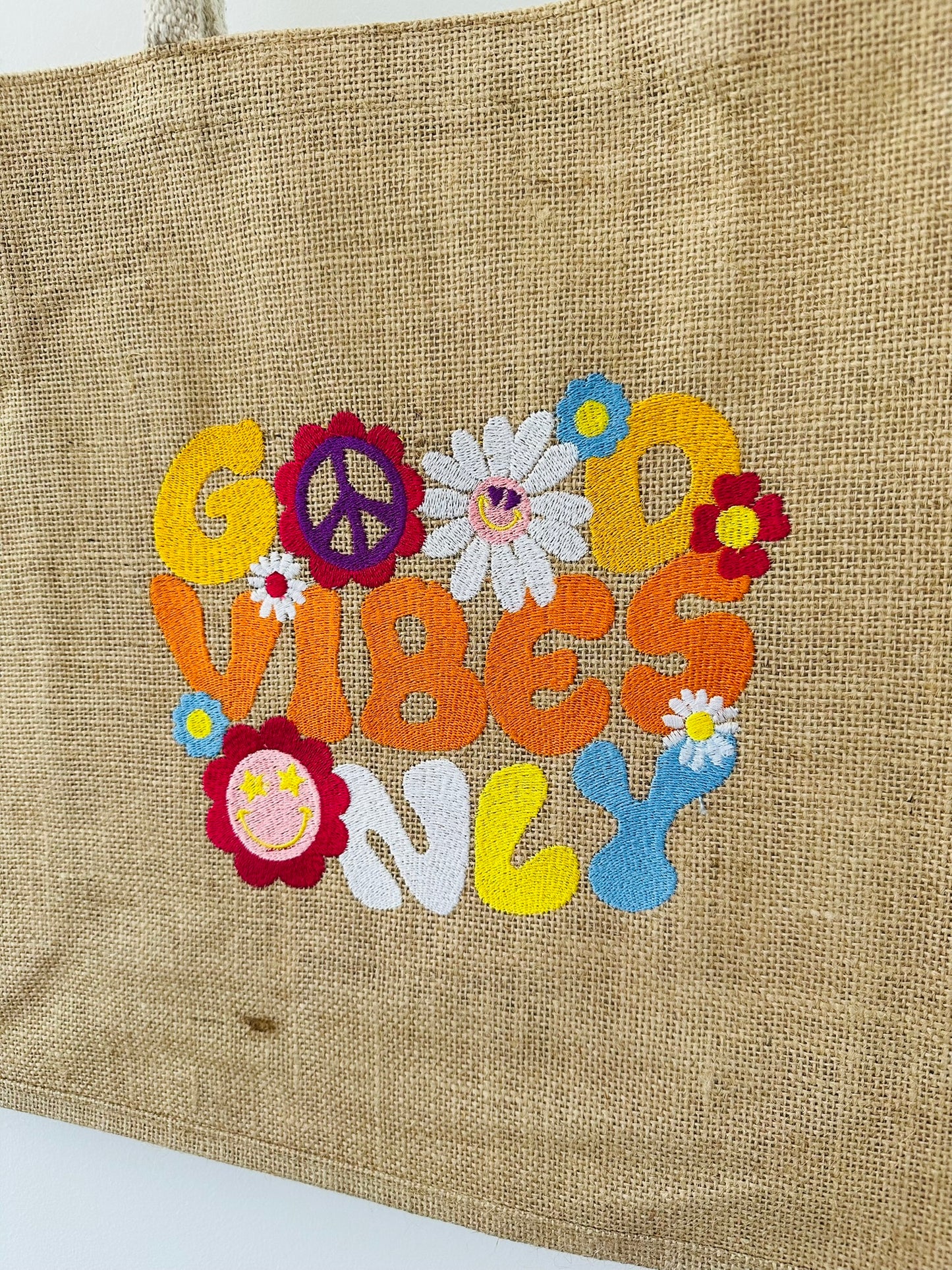 Sac cabas, Good vibes only