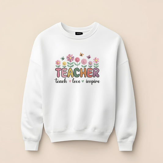 Sweat brodé, Teacher