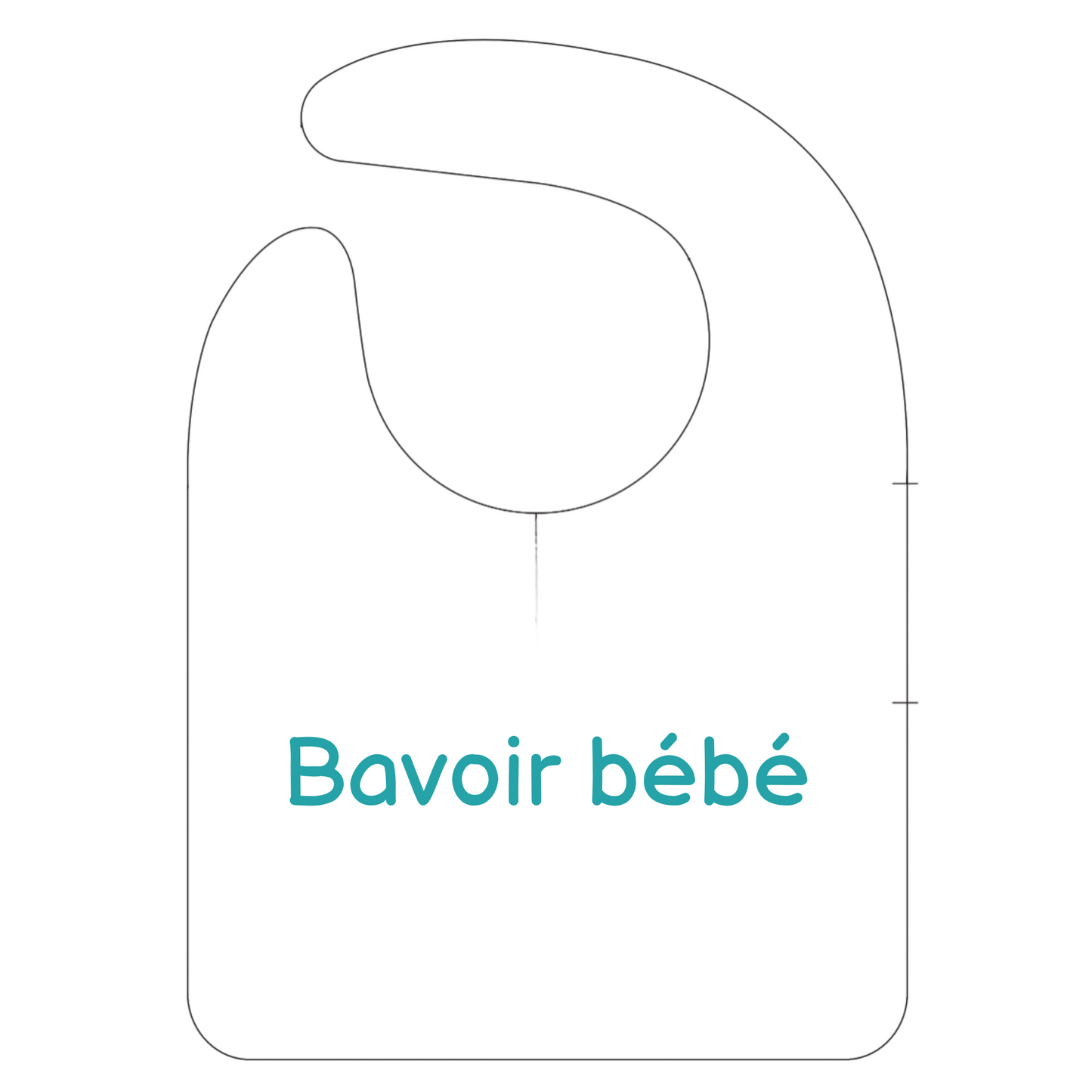 Bavoir, Jeune fille