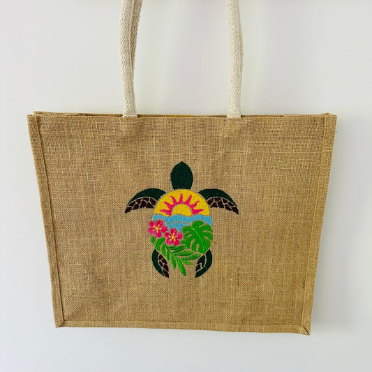 Sac cabas, tortue