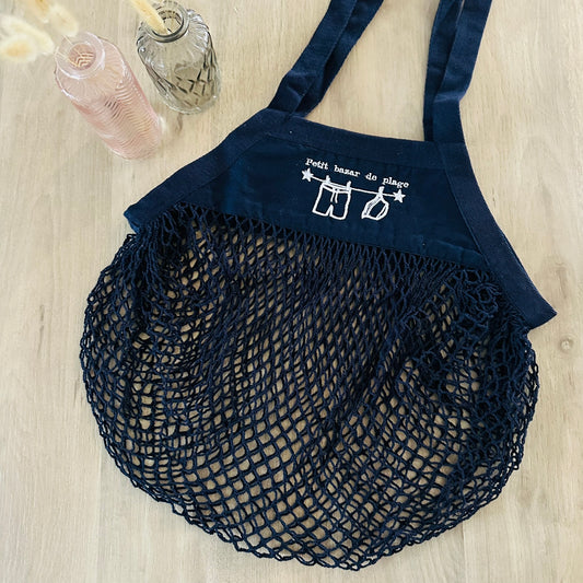 Sac filet, petit bazar de plage