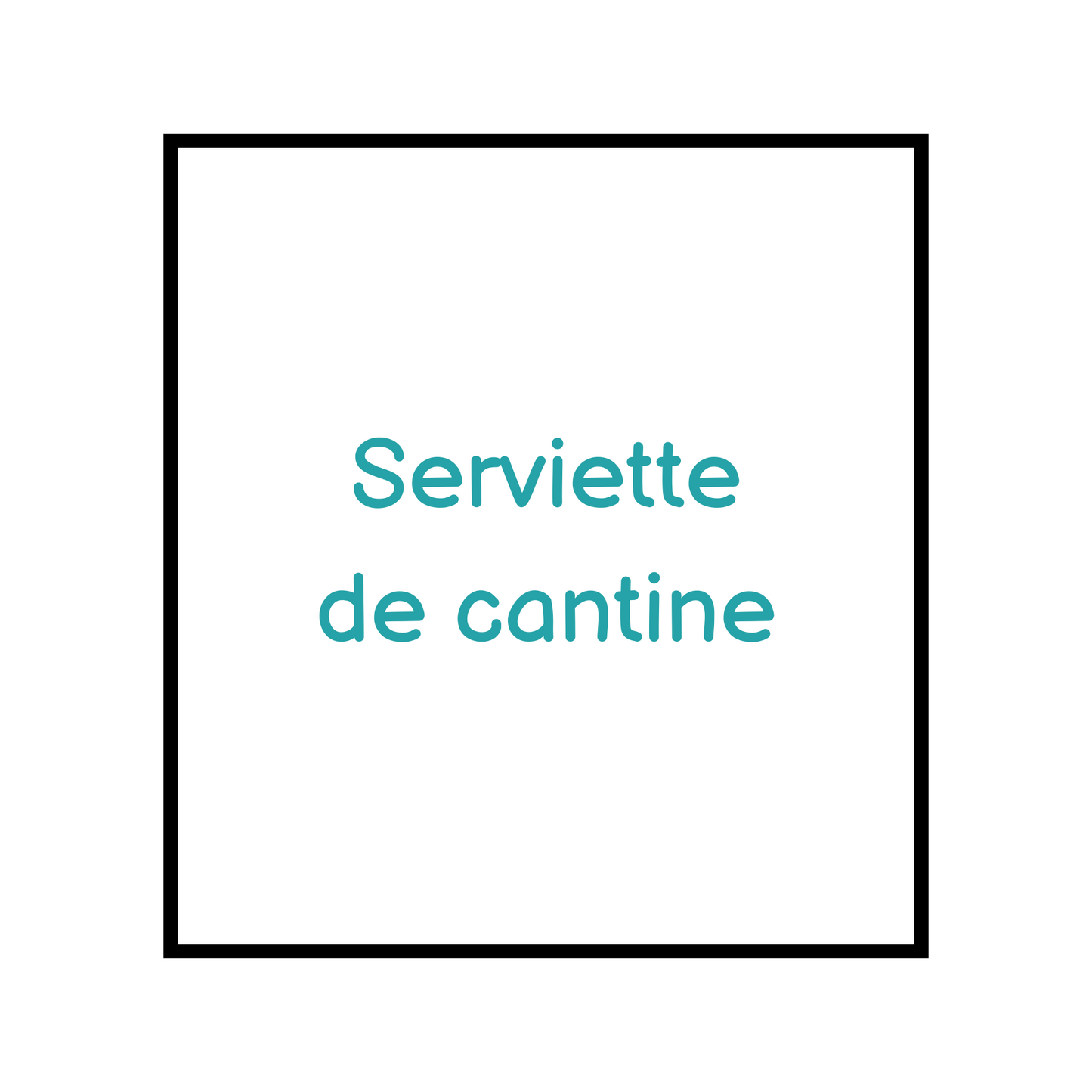 Bavoir, Jeune fille
