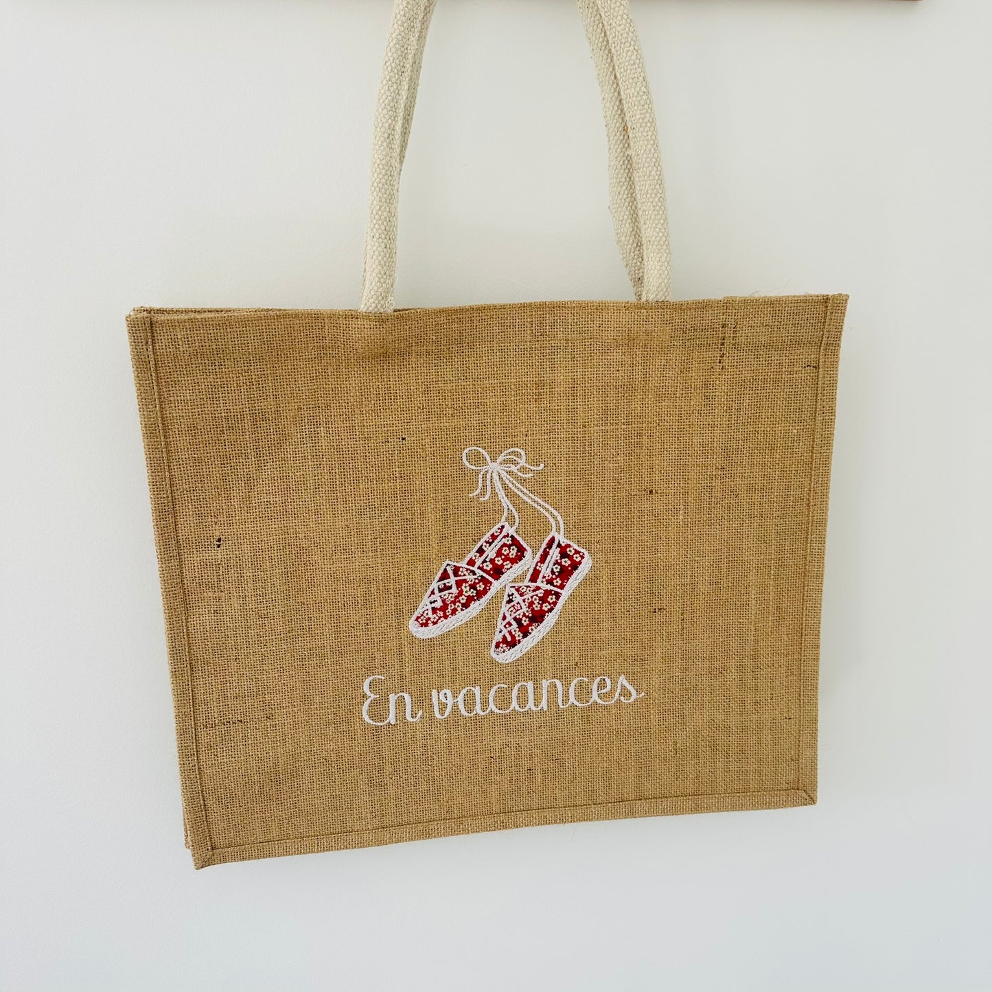 Sac cabas, en vacances