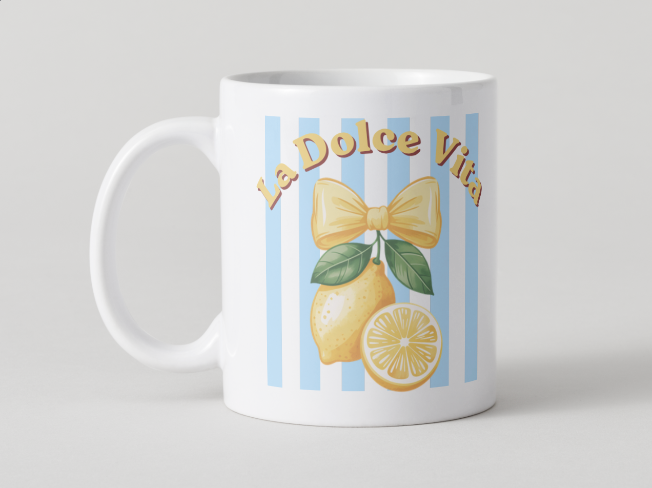 Mug, Dolce Vita Citrons
