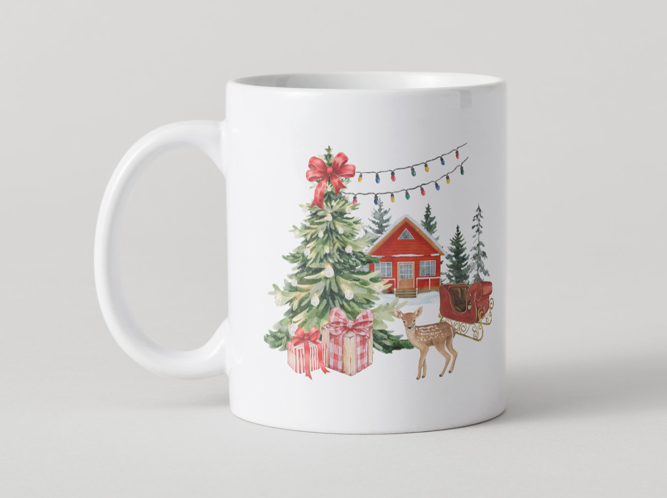 Mug, Décoration de noël