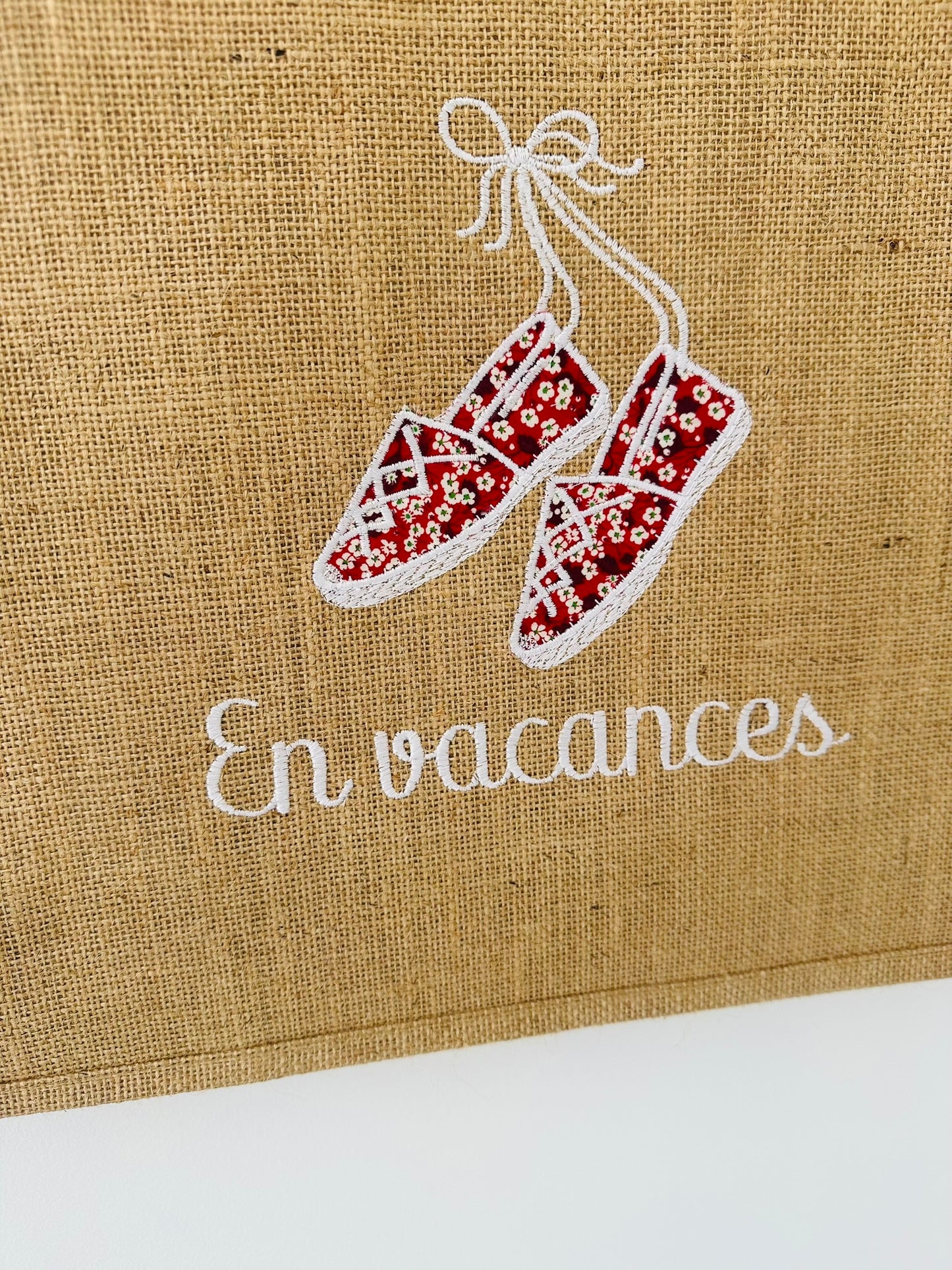 Sac cabas, en vacances