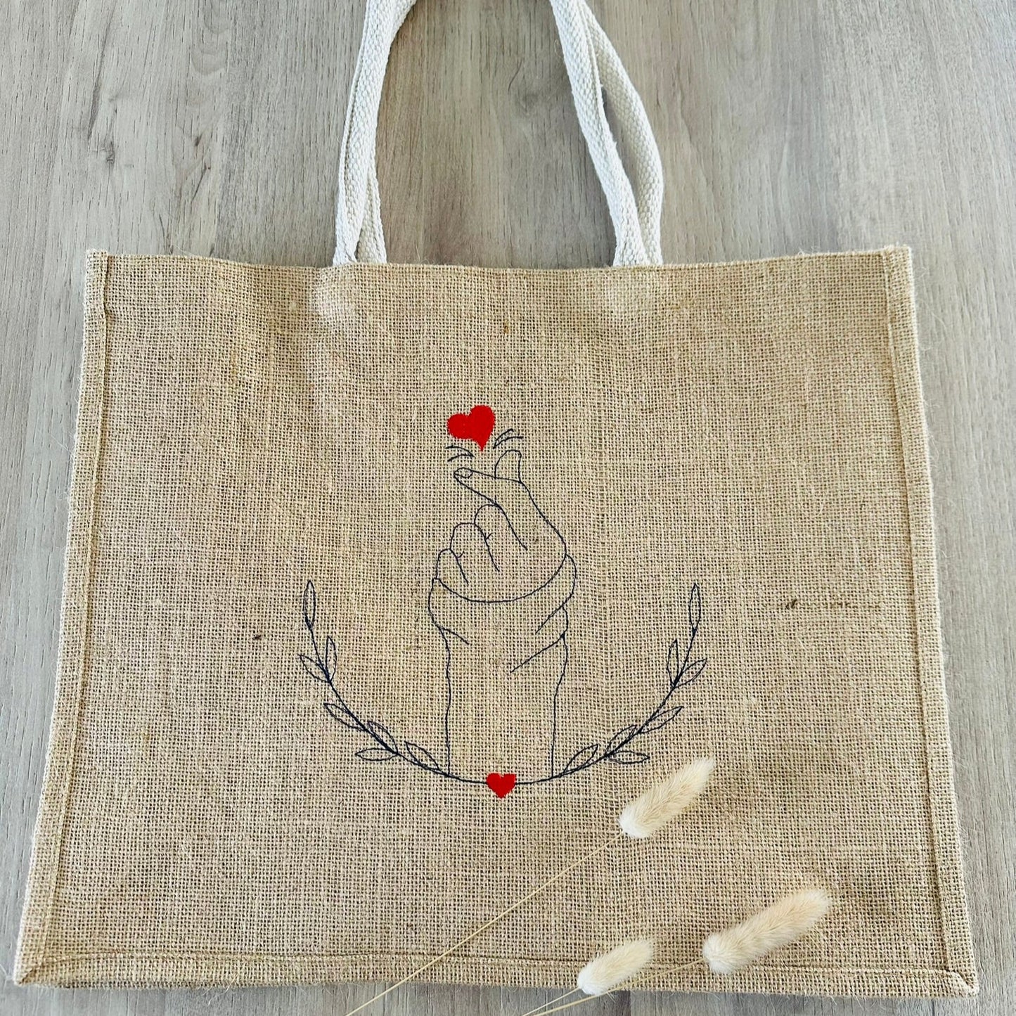 Sac cabas, Coeur