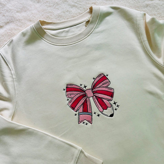 Sweat brodé, Noeud maîtresse