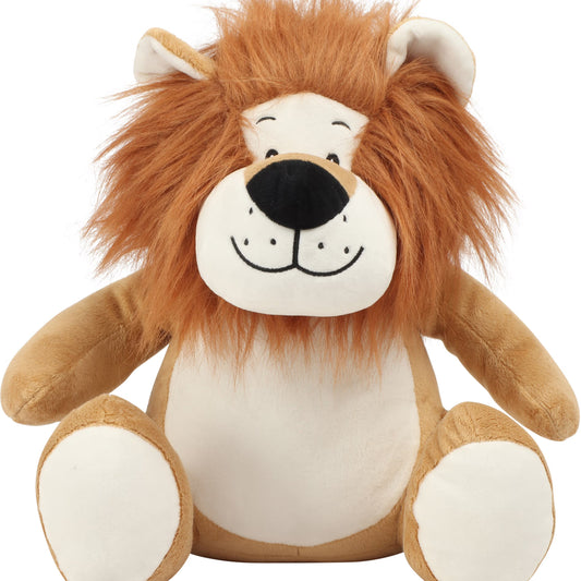 Lion, peluche brodée et personnalisée