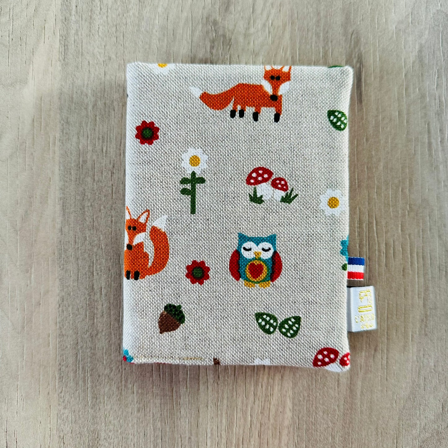 Protège passeport, animaux de la forêt