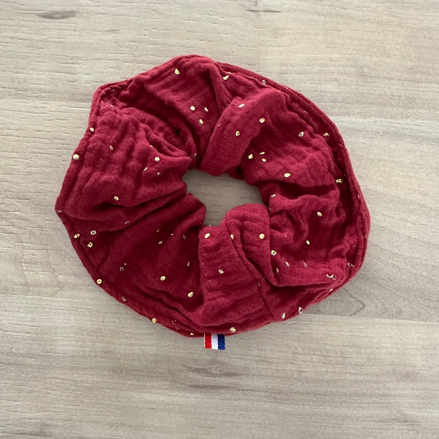 Chouchou, double gaze bordeaux