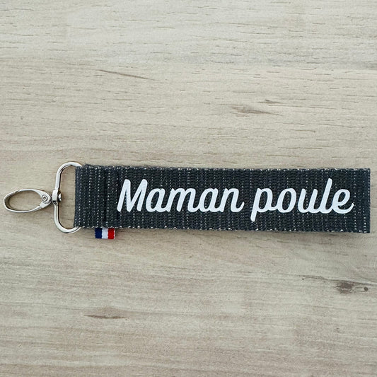 Porte clés, Maman poule