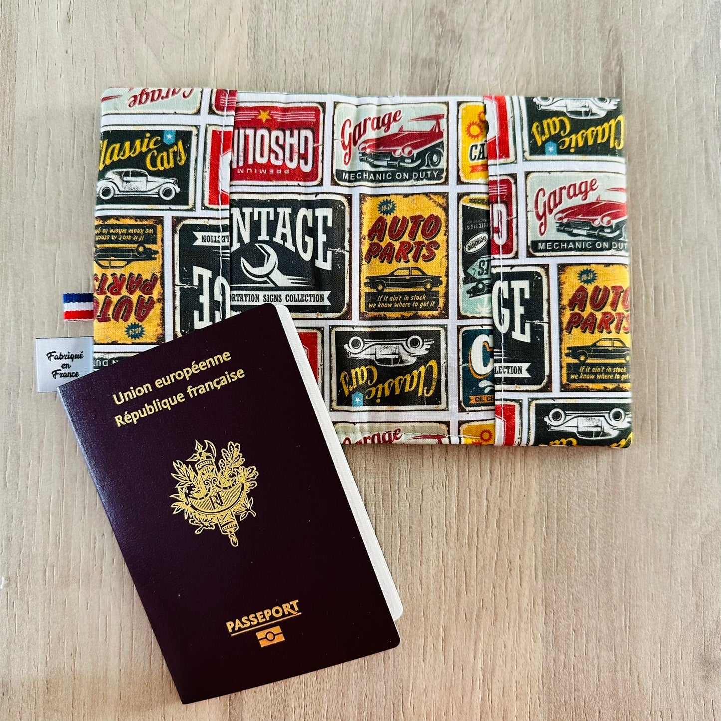 Protège passeport, motard