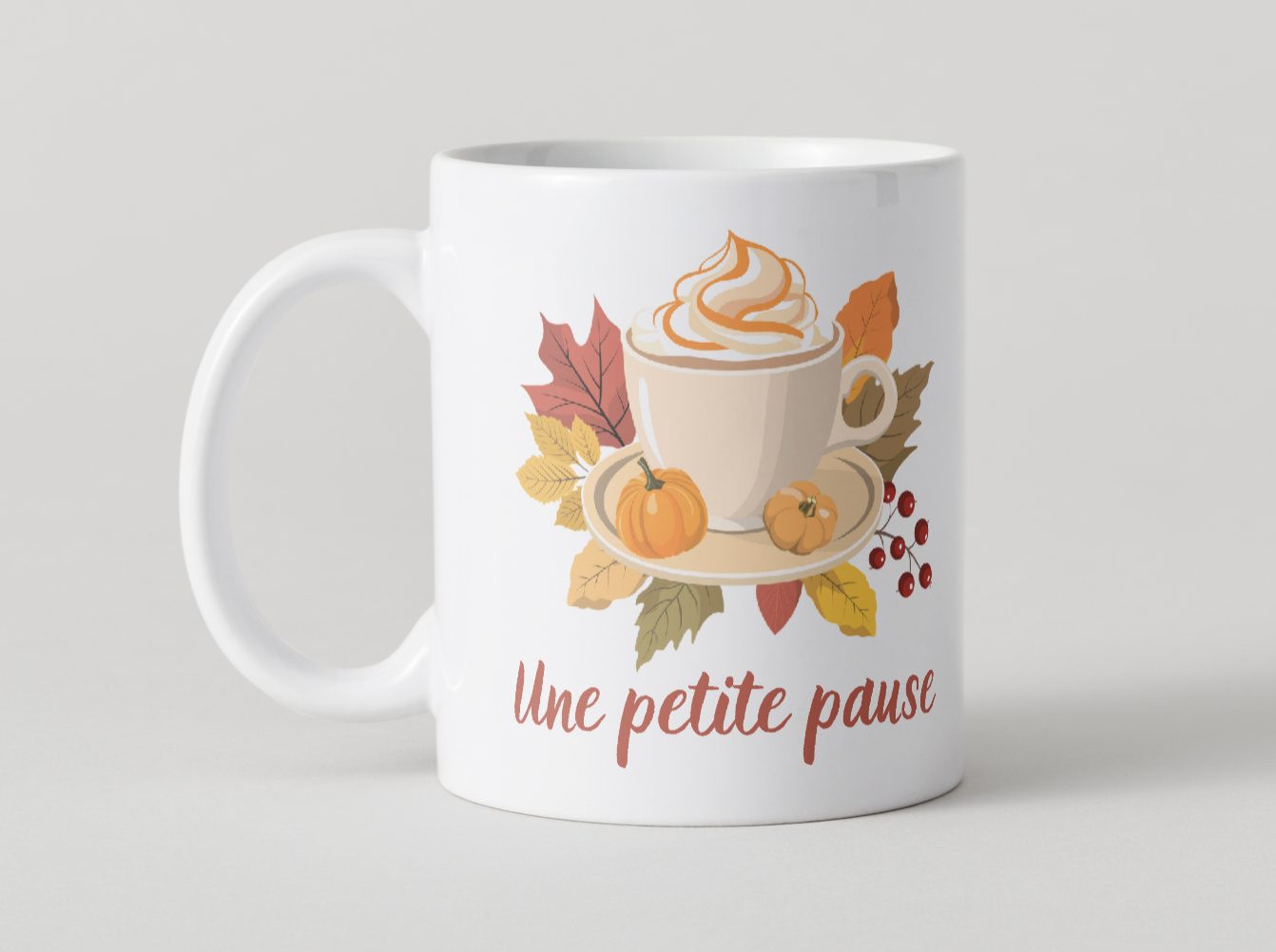 Mug, Pause automne