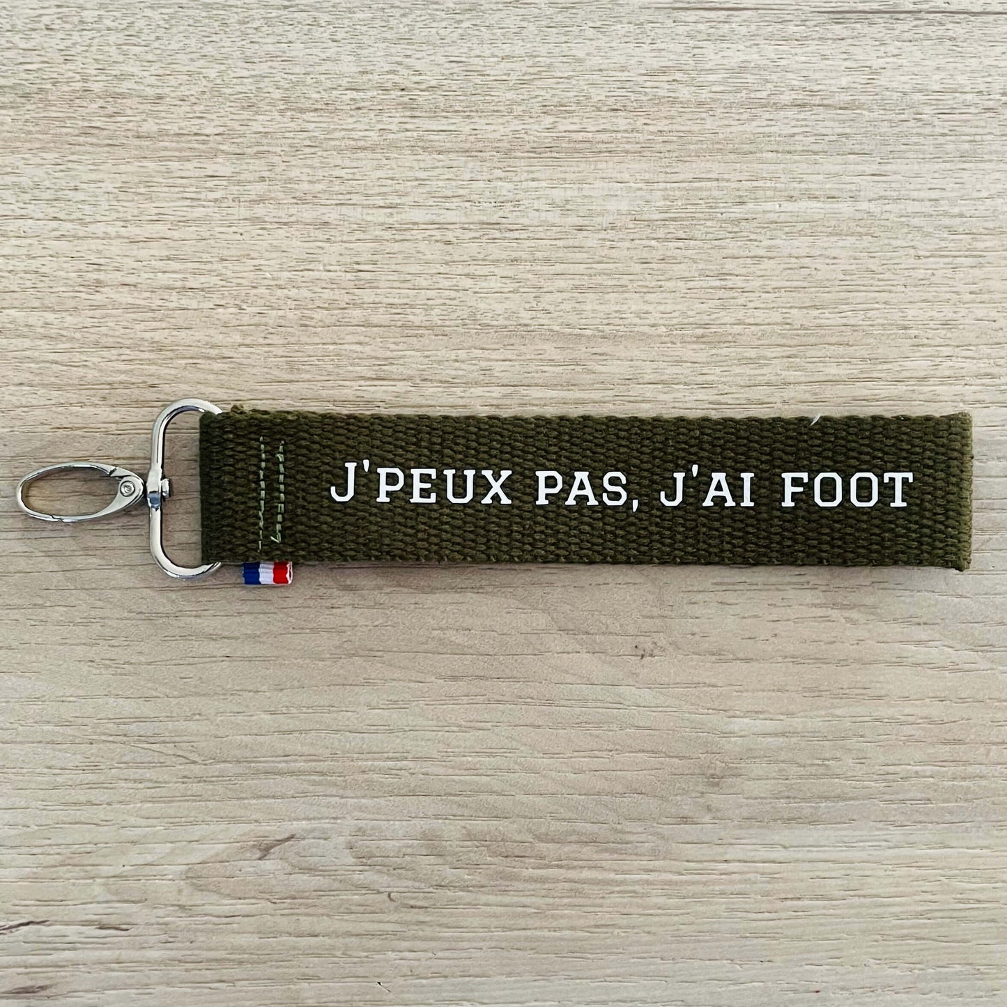 Porte clés, J'peux pas j'ai foot