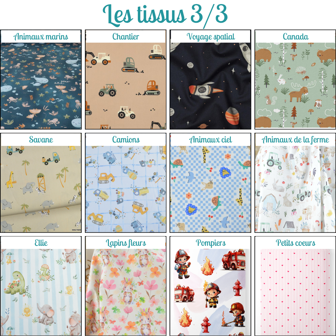 Bavoir bébé personnalisable