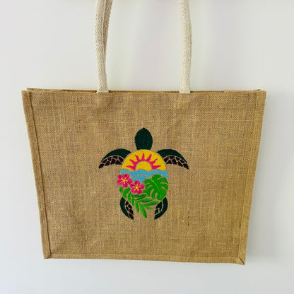 Sac cabas, tortue