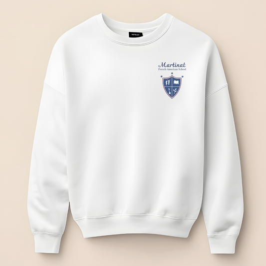 Sweat brodé, French American School