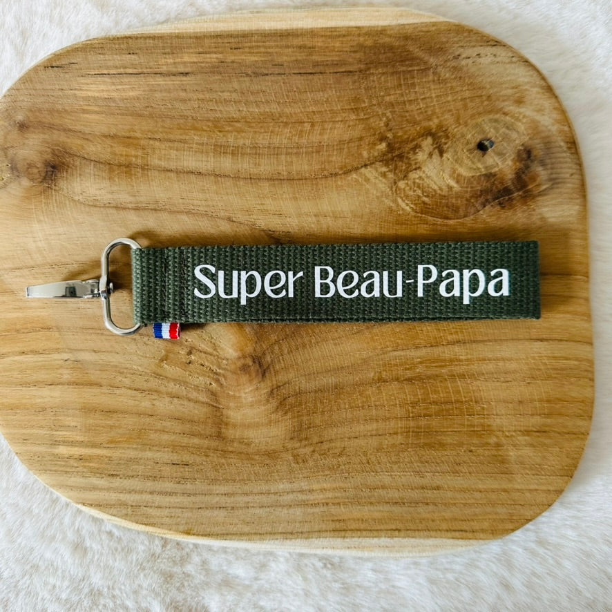 Porte clés, super beau papa