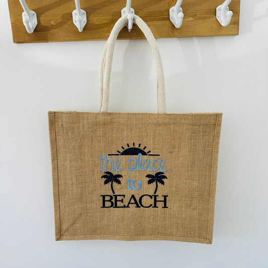 Sac cabas, the place to beach