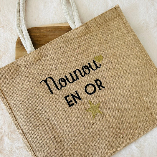 Sac cabas, nounou en or