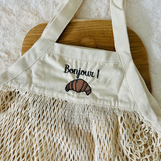 Sac filet, bonjour
