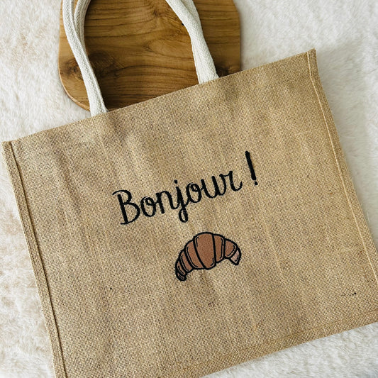 Sac cabas, Bonjour