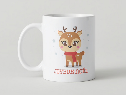 Mug, Renne de Noël