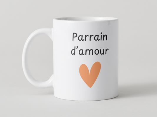 Mug, parrain d'amour