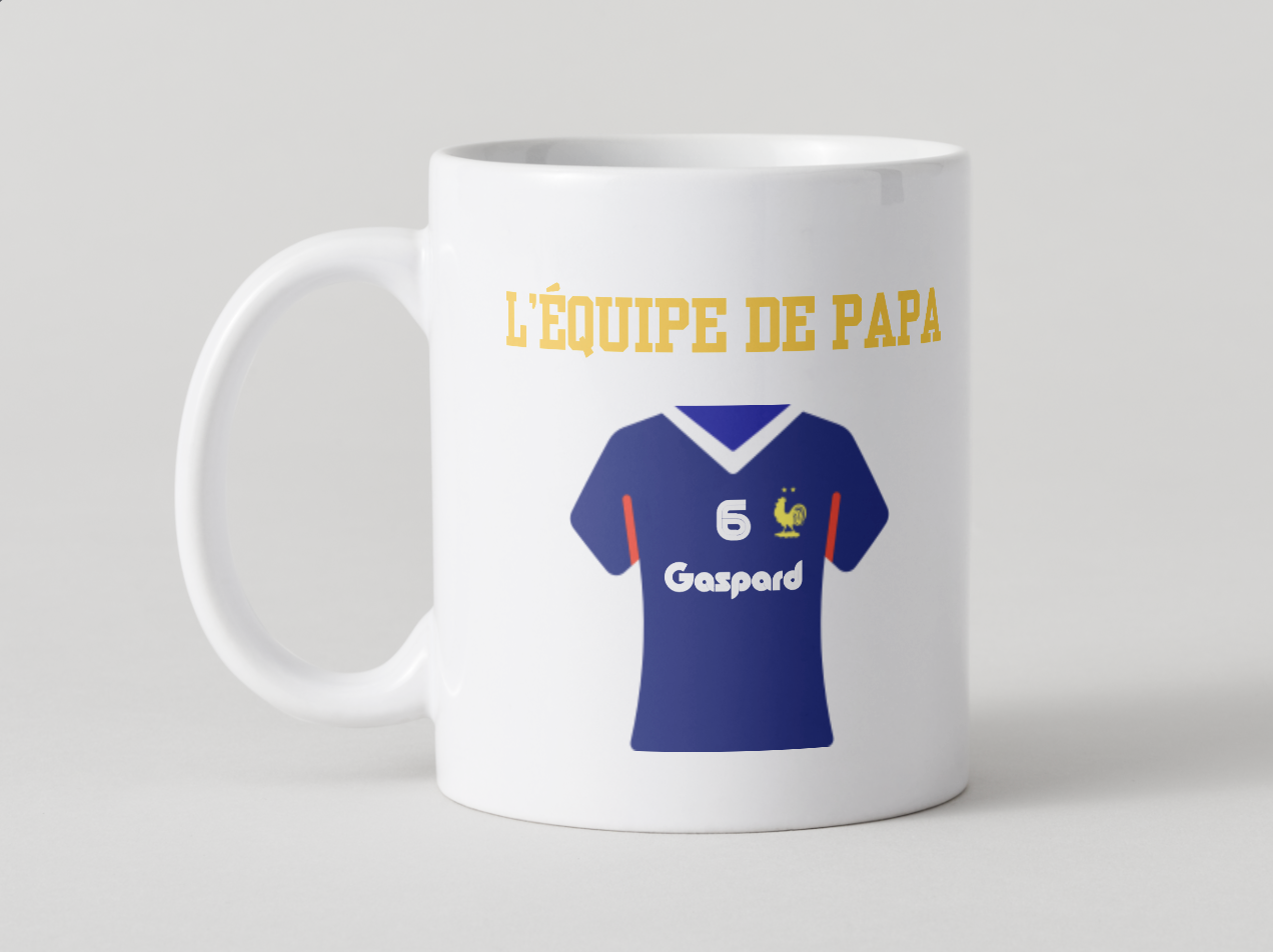 Mug, L'équipe de Papa