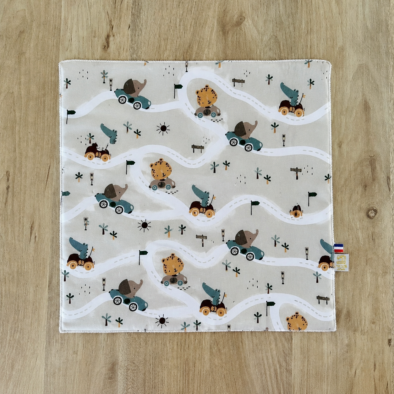 Serviette de cantine personnalisable