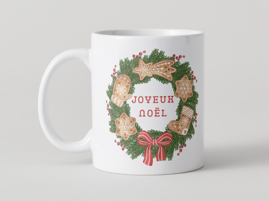 Mug, Couronne de noël