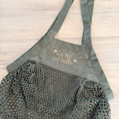 Sac filet, La vie est belle