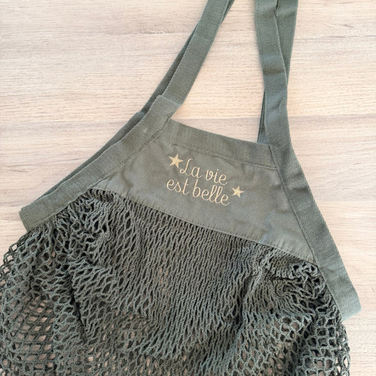 Sac filet, La vie est belle