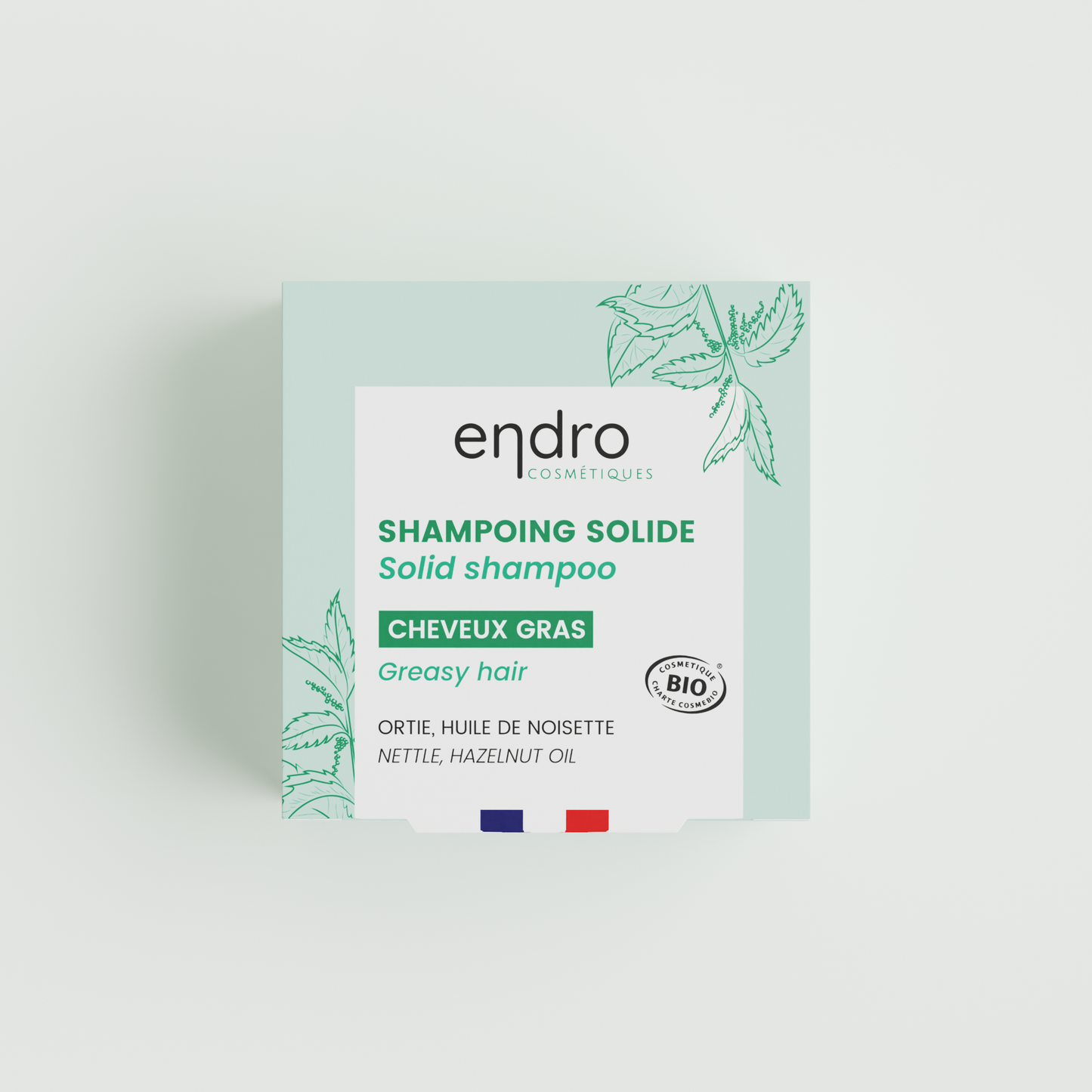 Shampoing solide cheveux gras, Endro