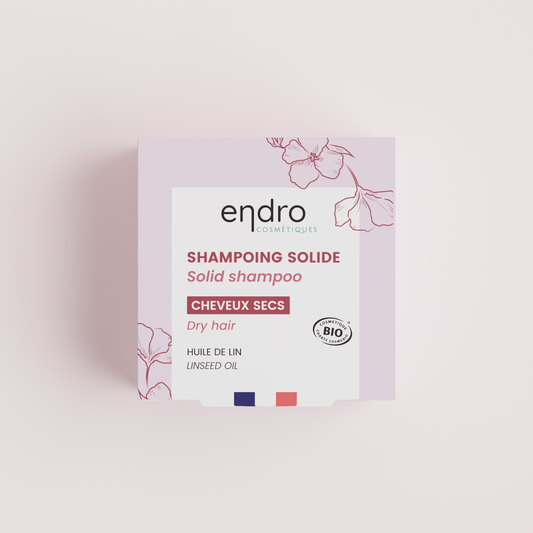 Shampoing solide cheveux secs, Endro