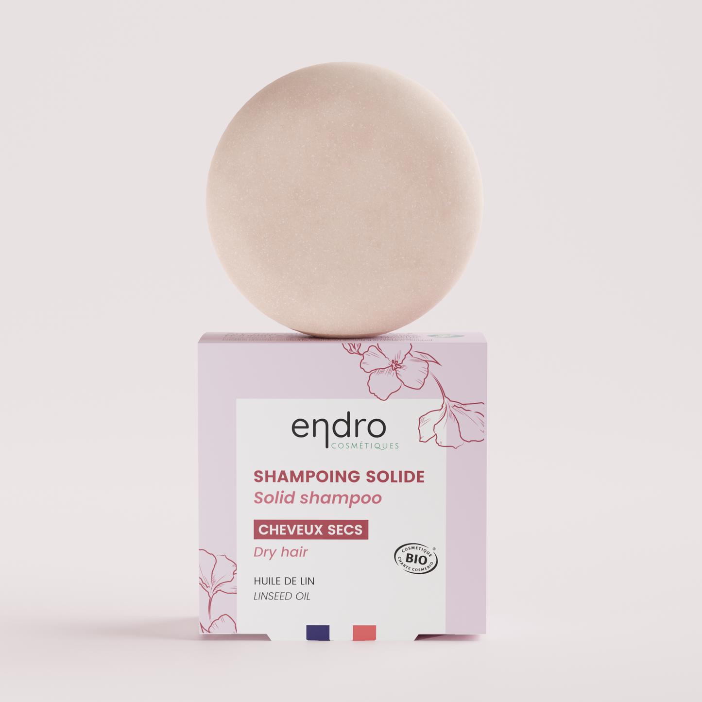 Shampoing solide cheveux secs, Endro