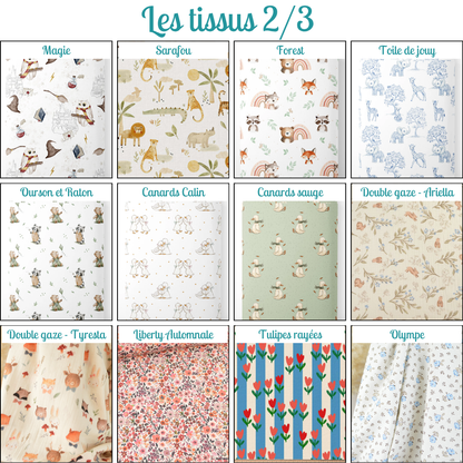 Serviette de cantine personnalisable