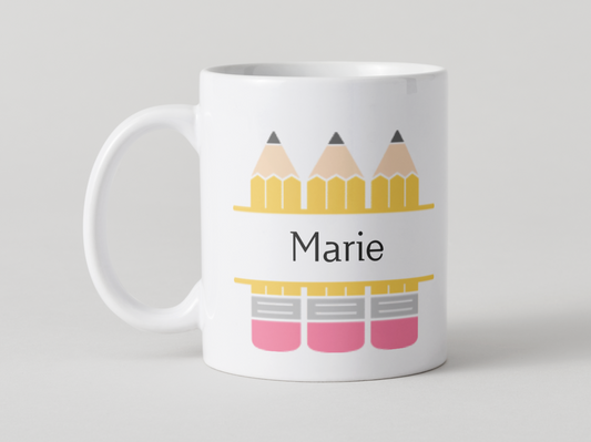 Mug, Crayons