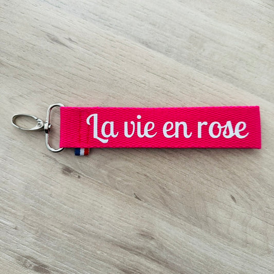 Porte clés, La vie en rose
