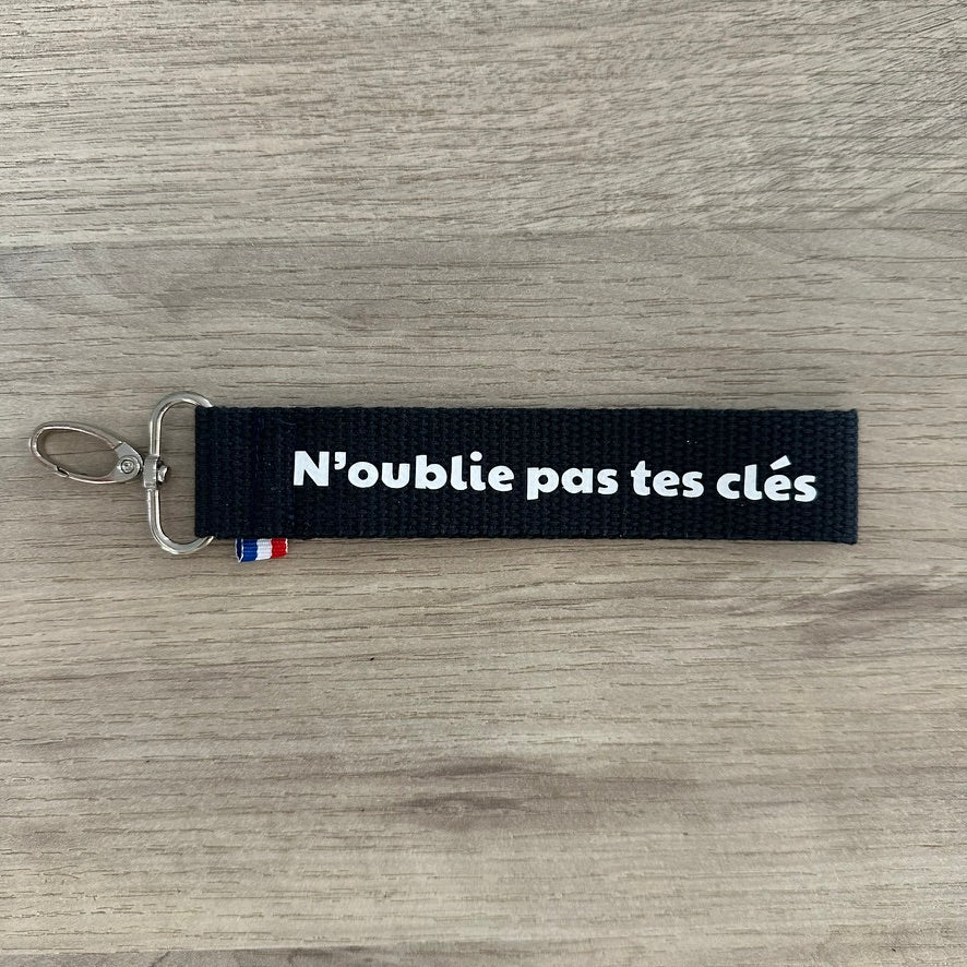 Porte clés, N'oublie pas tes clés