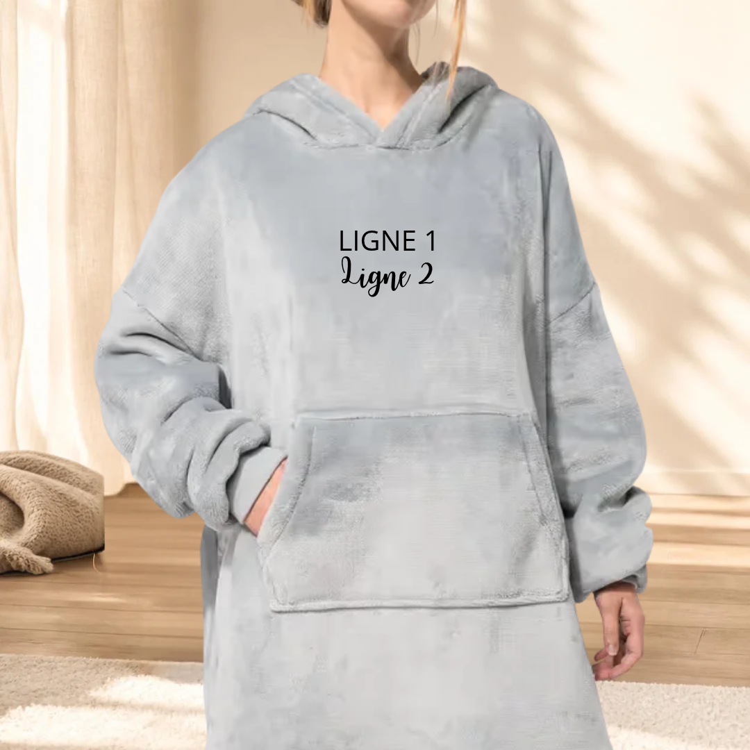 Sweat Plaid - 100% personnalisable
