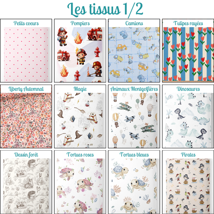 Bavoir maternelle personnalisable