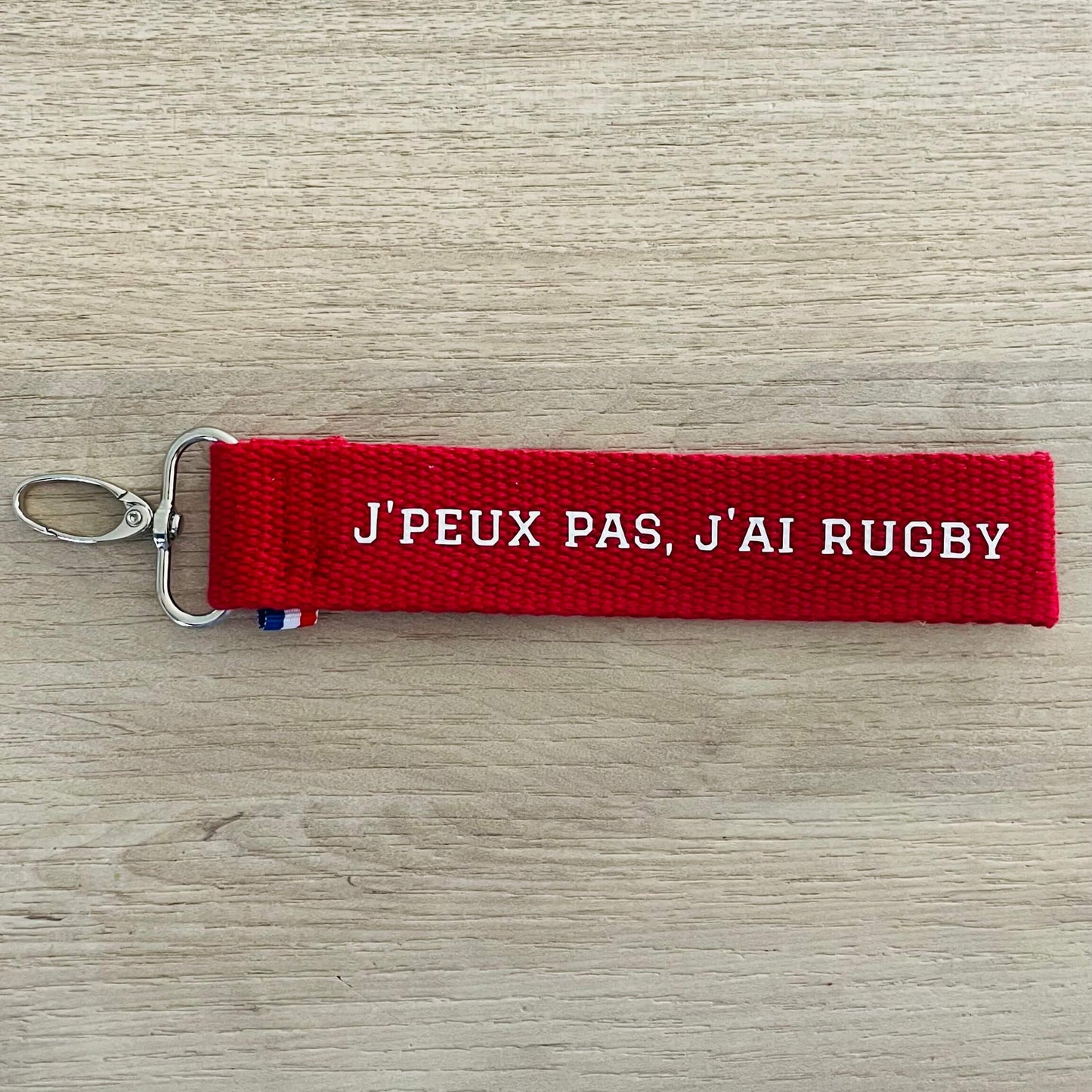 Porte clés, J'peux pas j'ai rugby